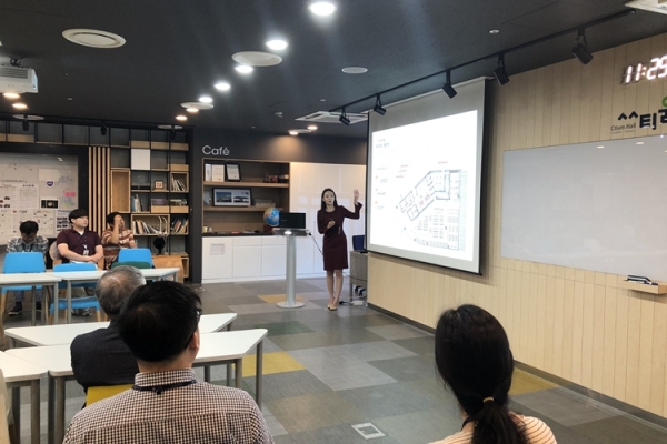 지난 8월 국립대구과학관 계약 연장을 위한 프레젠테이션 현장