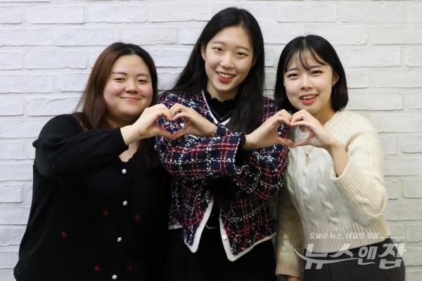 '우문혜답'팀은 서로 끈끈한 우정을 토대로 / (좌측부터) 양문정, 최연우, 박주혜